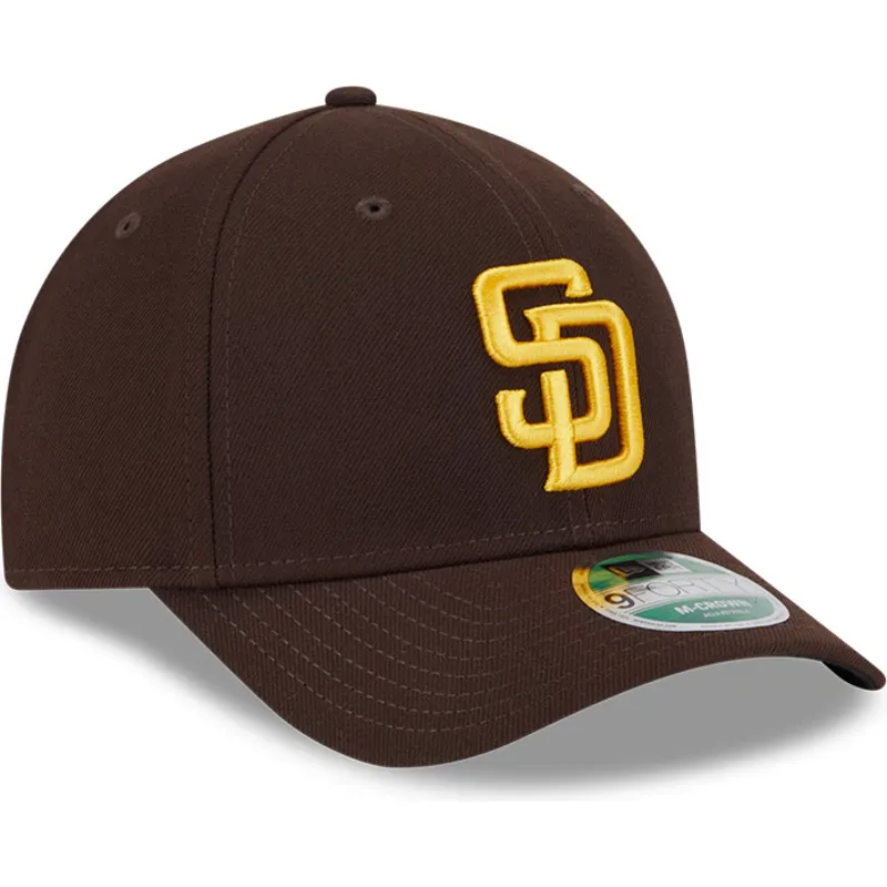 siltovka-zaoblena-hneda-snapback-9forty-m-crown-player-replica-san-diego-padres-mlb-new-era
