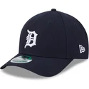 new-era-curved-brim-9forty-m-crown-player-replica-detroit-tigers-mlb-navy-blue-snapback-cap