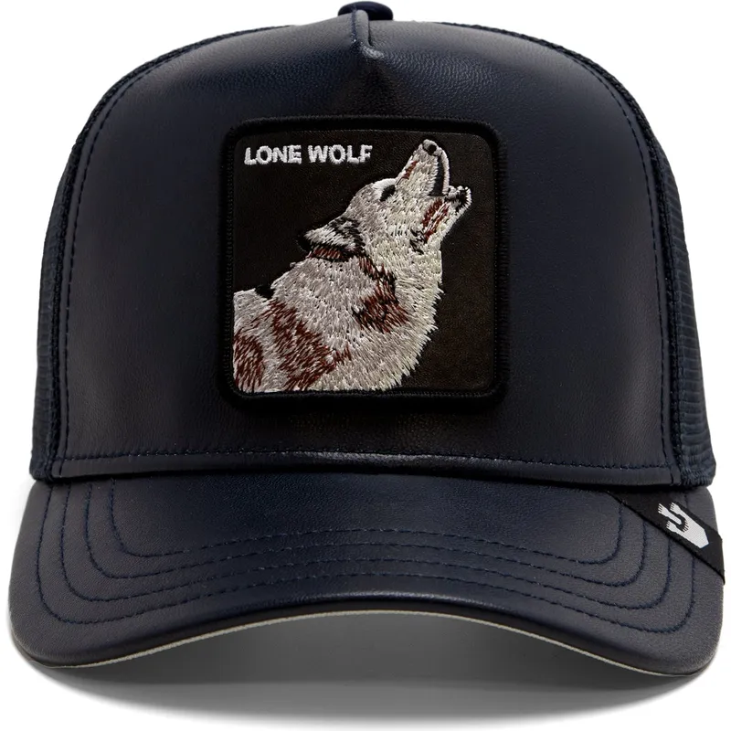 siltovky-zaoblena-kamionista-tmavomodra-snapback-lobo-lone-shleather-wolf-the-farm-the-farm-de-goorin-bros