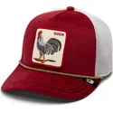 siltovky-zaoblena-kamionista-cervena-snapback-gallo-cock-garnet-rooster-the-farm-jewel-tones-the-farm-de-goorin-bros