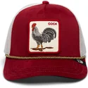 siltovky-zaoblena-kamionista-cervena-snapback-gallo-cock-garnet-rooster-the-farm-jewel-tones-the-farm-de-goorin-bros