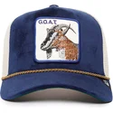 siltovka-zaoblena-modra-snapback-sapphire-goat-the-farm-jewel-tones-the-farm-goorin-bros
