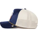 siltovka-zaoblena-modra-snapback-sapphire-goat-the-farm-jewel-tones-the-farm-goorin-bros