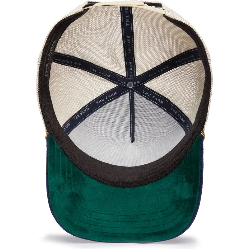 siltovka-zaoblena-modra-snapback-sapphire-goat-the-farm-jewel-tones-the-farm-goorin-bros