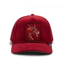 goorin-bros-curved-brim-dragon-royalty-the-farm-red-snapback-cap