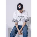 siltovka-zaoblena-cierna-snapback-love-kills-slowly-ed-hardy