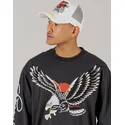 siltovka-zaoblena-biely-snapback-love-kills-slowly-ed-hardy
