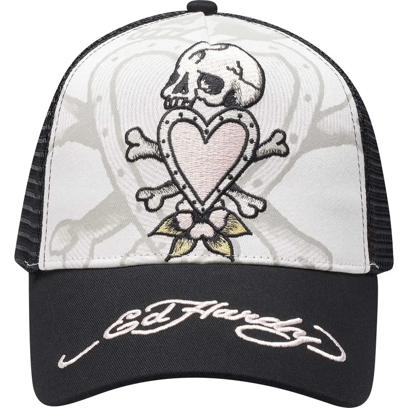siltovka-zaoblena-cierna-snapback-death-before-ed-hardy