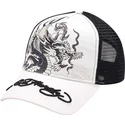 siltovka-zaoblena-biely-snapback-mono-giant-ed-hardy