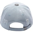 siltovka-zaoblena-modra-nastavitelny-denim-embossed-skull-ed-hardy