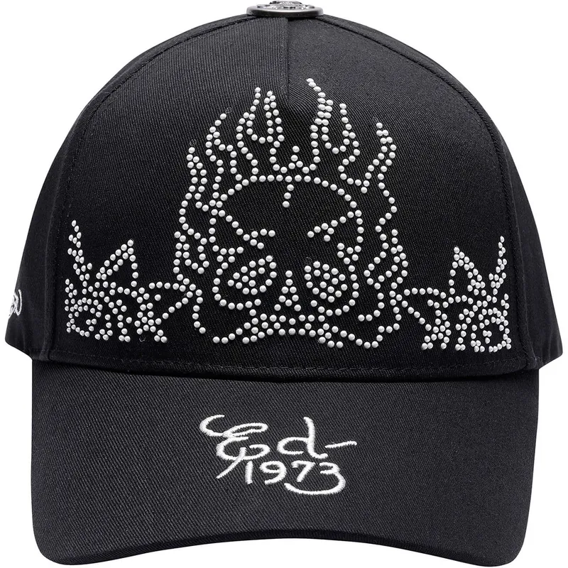 cap-zaoblena-black-adjustable-strap-ed-hardy
