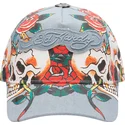 blaue-verstellbare-curved-cap-skull-rose-denim-von-ed-hardy