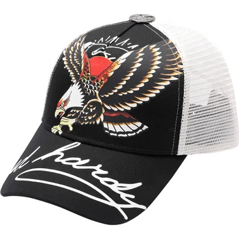 Šiltovka zaoblená čierna snapback Soaring Eagle Ed Hardy