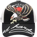siltovka-zaoblena-cierna-snapback-soaring-eagle-ed-hardy