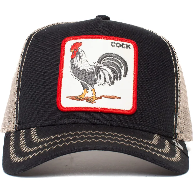 siltovka-zaoblena-cierna-snapback-rooster-the-farm-goorin-bros