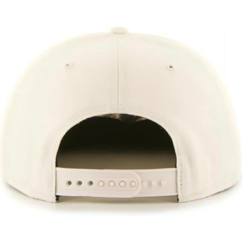 beige-einfarbige-flache-snapback-kappe-von-mlb-new-york-yankees-von-47-brand