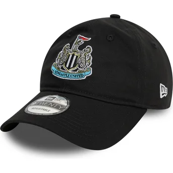 Šiltovky zaoblená čierna nastaviteľný pásik 9TWENTY Core Newcastle United Football Club Premier League New Era