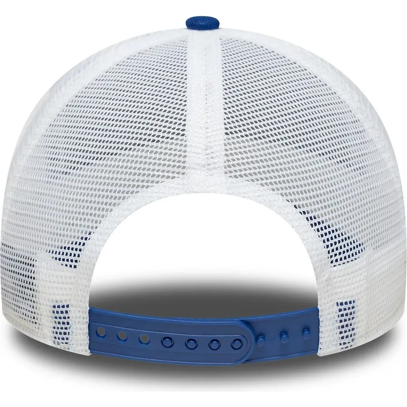trucker-cap-blau-und-weiss-9forty-a-frame-vintage-motor-repairs-von-new-era