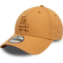 siltovka-zaoblena-hneda-nastavitelny-9forty-league-essential-los-angeles-dodgers-mlb-new-era