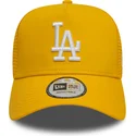 siltovka-zaoblena-zlta-snapback-9forty-a-frame-league-essential-los-angeles-dodgers-mlb-new-era