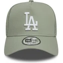 los-angeles-dodgers-mlb-new-era-9forty-a-frame-league-essential-hellgrune-trucker-kappe