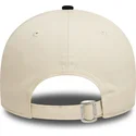 verstellbare-9forty-colour-block-kappe-in-beige-und-schwarz-der-chicago-white-sox-mlb-von-new-era