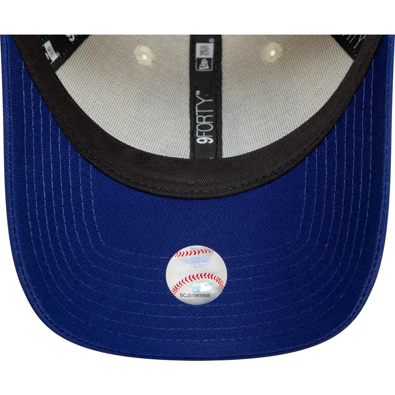siltovka-zaoblena-bezova-nastavitelny-9forty-colour-block-los-angeles-dodgers-mlb-new-era