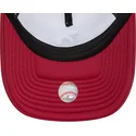 new-era-9forty-a-frame-graphic-dragon-los-angeles-dodgers-mlb-white-black-and-red-trucker-hat