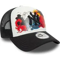 new-era-9forty-a-frame-graphic-new-york-yankees-mlb-trucker-cap-in-weiss-und-schwarz
