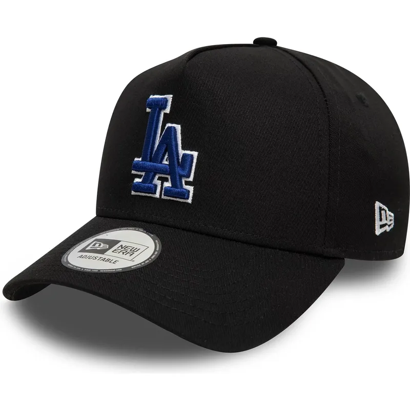 siltovka-zaoblena-cierna-snapback-9forty-a-frame-world-series-patch-los-angeles-dodgers-mlb-new-era