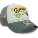 grune-9forty-a-frame-fruit-graphic-trucker-cap-der-st-louis-cardinals-mlb-von-new-era