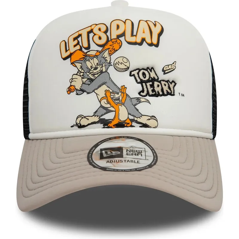siltovka-zaoblena-viacfarebna-snapback-9forty-a-frame-tom-y-jerry-looney-tunes-new-era