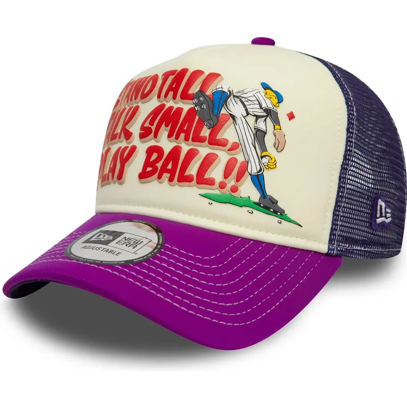 siltovka-zaoblena-fialova-snapback-9forty-a-frame-graphic-stand-tall-talk-small-play-ball-new-era