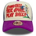 siltovka-zaoblena-fialova-snapback-9forty-a-frame-graphic-stand-tall-talk-small-play-ball-new-era