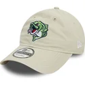 new-era-curved-brim-9twenty-gwinnett-stripers-milb-beige-adjustable-cap