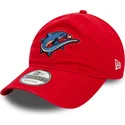 rote-verstellbare-9twenty-curved-cap-der-clearwater-threshers-milb-von-new-era
