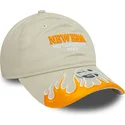 siltovky-zaoblena-bezova-nastavitelny-pasik-9twenty-flame-visor-new-era