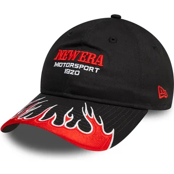 Šiltovka zaoblená čierna nastaviteľný 9TWENTY Flame Visor New Era
