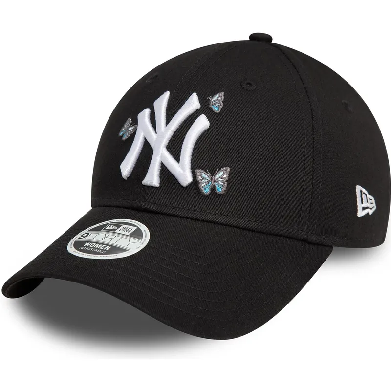 siltovka-zaoblena-cierna-nastavitelny-9twenty-icon-butterflies-new-york-yankees-mlb-new-era