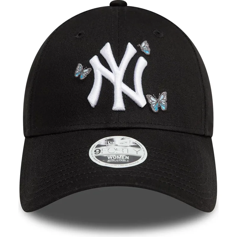 siltovka-zaoblena-cierna-nastavitelny-9twenty-icon-butterflies-new-york-yankees-mlb-new-era