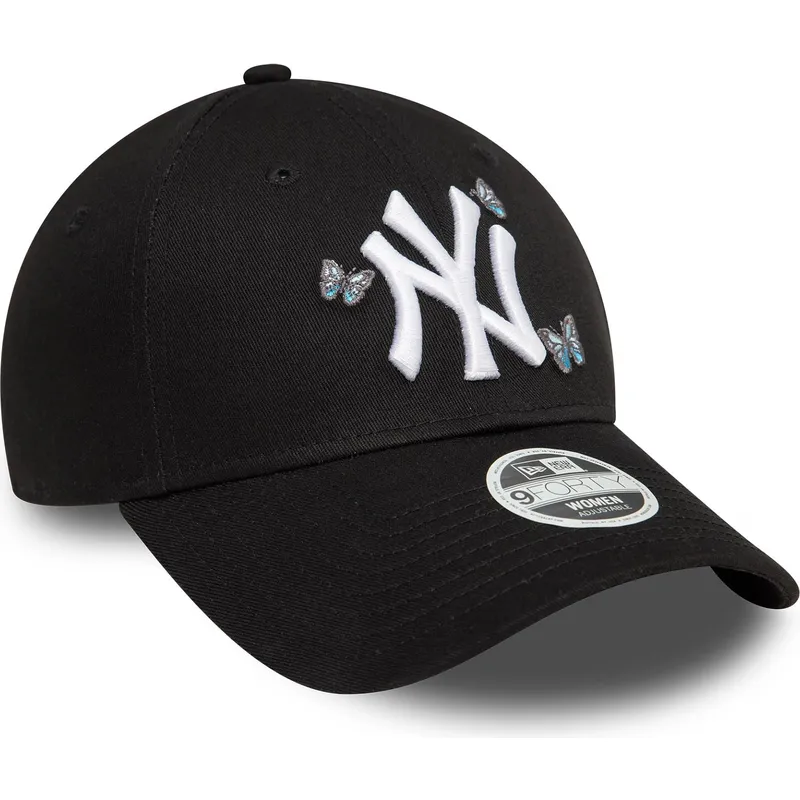 siltovka-zaoblena-cierna-nastavitelny-9twenty-icon-butterflies-new-york-yankees-mlb-new-era