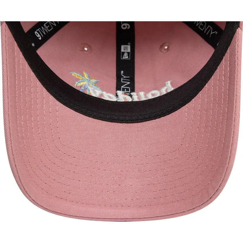 cap-zaoblena-pink-adjustable-strap-9twenty-holiday-mode-new-era