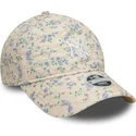 siltovka-zaoblena-bezova-nastavitelny-9twenty-floral-quilt-new-york-yankees-mlb-new-era