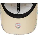 siltovka-zaoblena-bezova-nastavitelny-9twenty-floral-quilt-new-york-yankees-mlb-new-era
