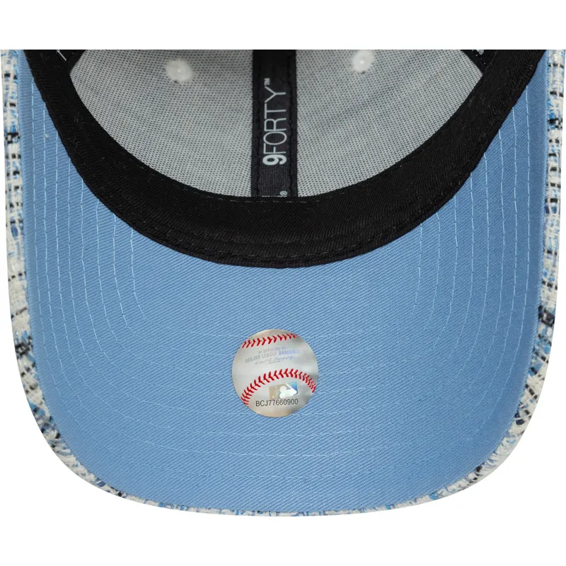 siltovky-zaoblena-modra-nastavitelny-pasik-9forty-tweed-new-york-yankees-mlb-new-era