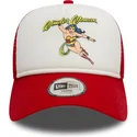 siltovka-zaoblena-cervena-snapback-pre-deti-9forty-a-frame-wonder-woman-dc-comics-new-era