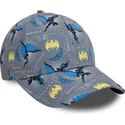 new-era-curved-brim-youth-9forty-all-over-print-dc-comics-batman-grey-cap