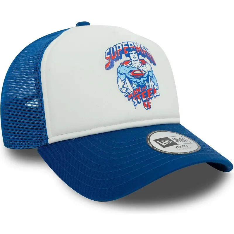 siltovka-zaoblena-modra-snapback-pre-deti-9forty-a-frame-superman-dc-comics-new-era siltovka-zaoblena-modra-snapback-pre-deti-9forty-a-frame-superman-dc-comics-new-era