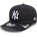 siltovka-zaoblena-tmavomodra-snapback-9seventy-stretch-snap-new-york-yankees-mlb-new-era