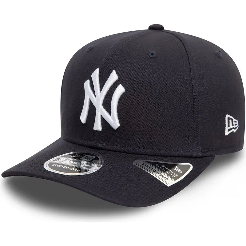 siltovka-zaoblena-tmavomodra-snapback-9seventy-stretch-snap-new-york-yankees-mlb-new-era